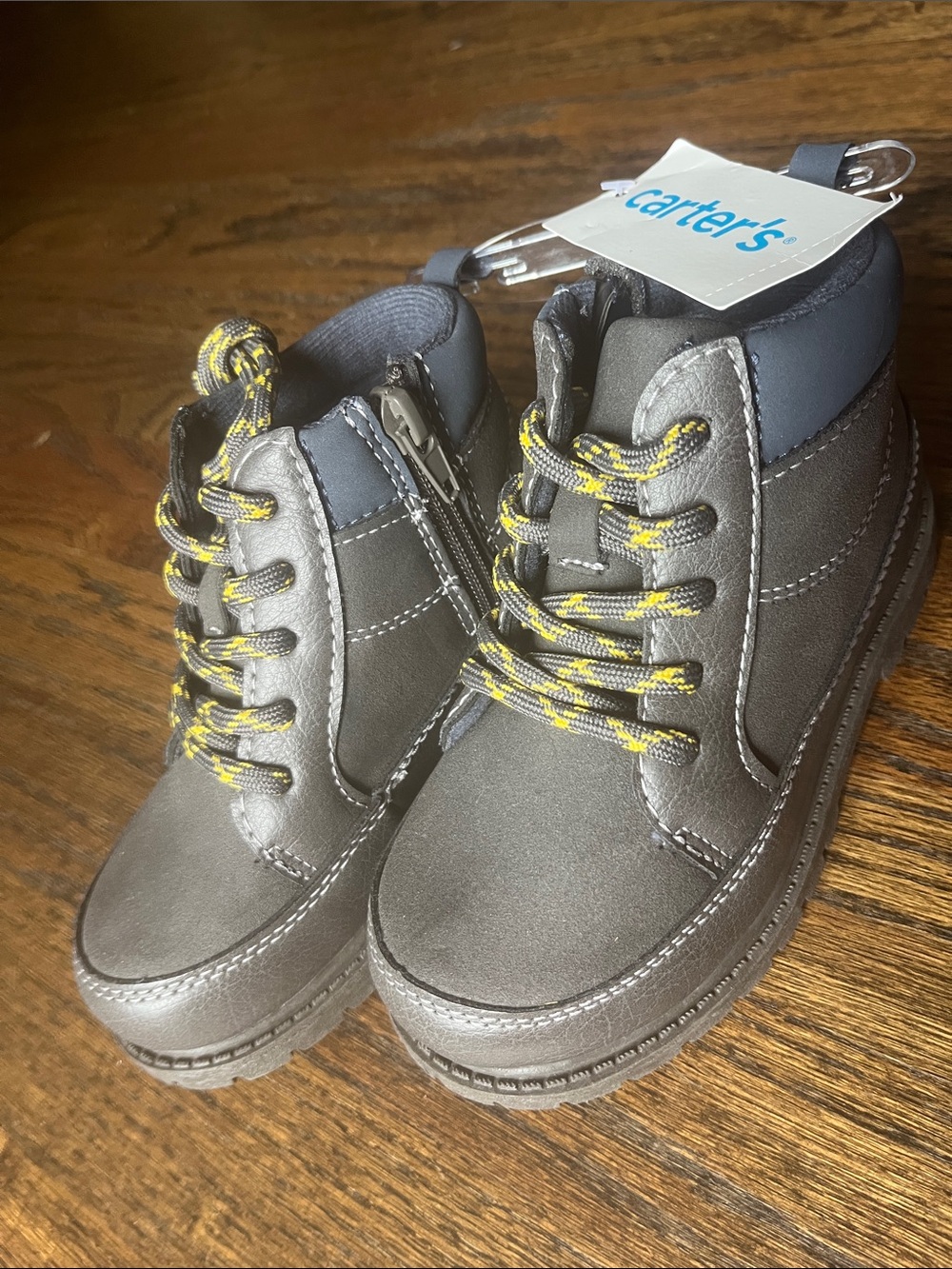 Carter's Gray Boots toddler size 10